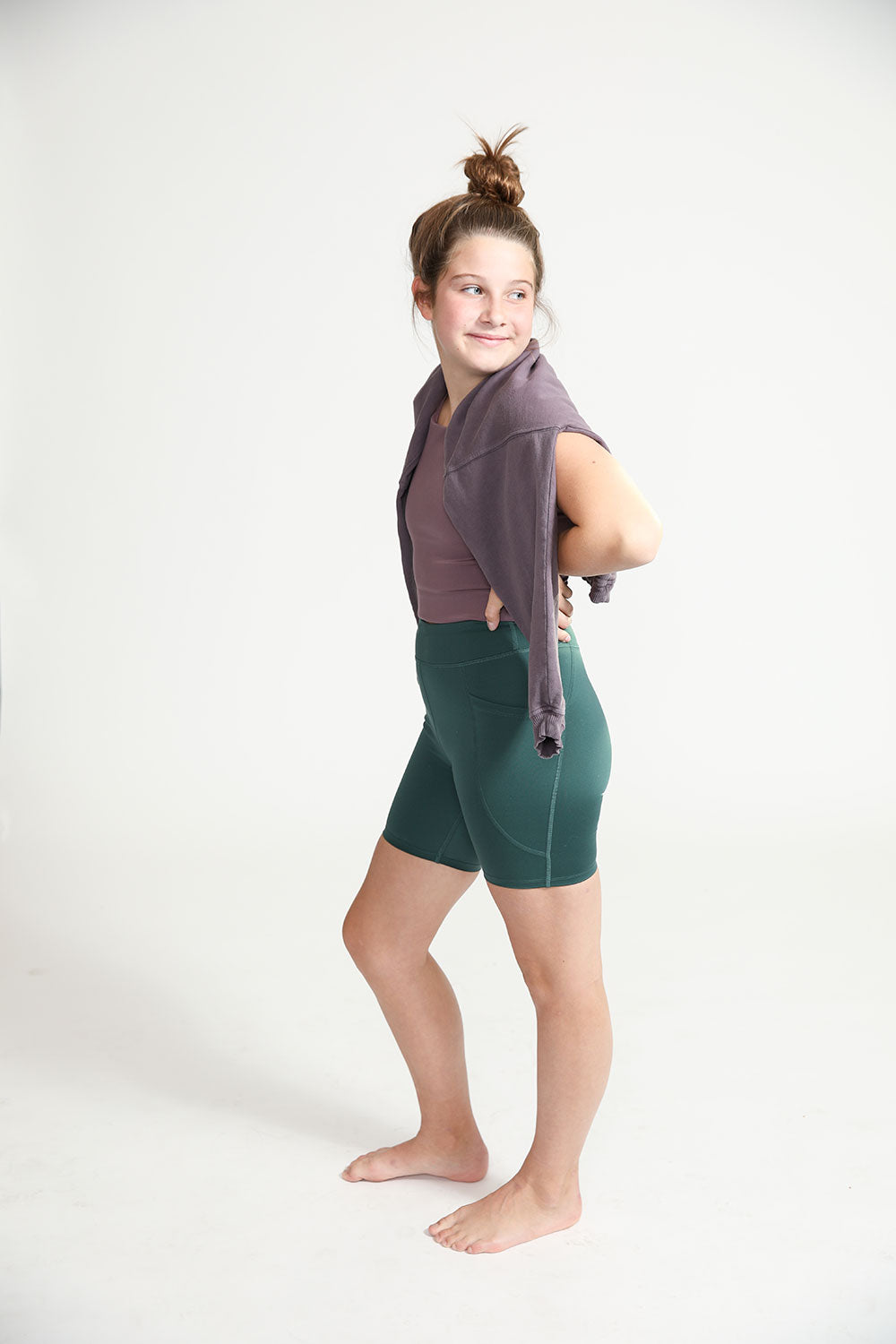 Cycle Shorts in Pine – Everyway