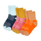 3 Pairs of colorful socks from Everyway kids activewear.