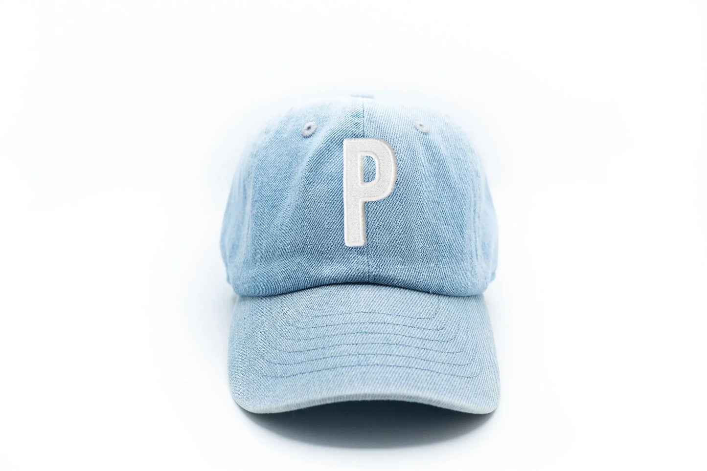 Denim Letter Baseball Hat