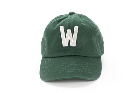 Hunter Green Letter Baseball Hat