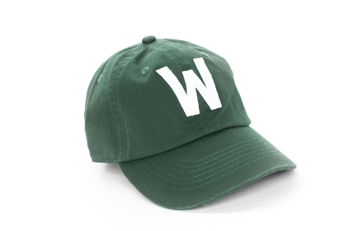 Hunter Green Letter Baseball Hat