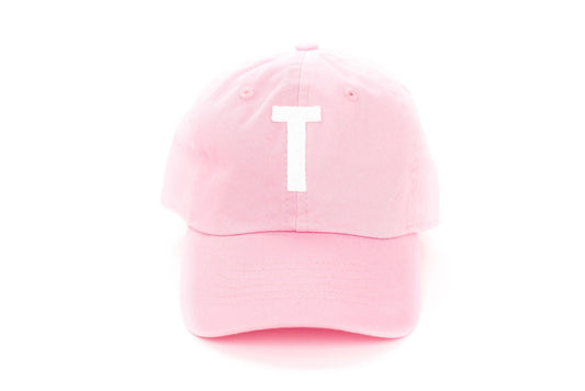 Light Pink Letter Baseball Hat
