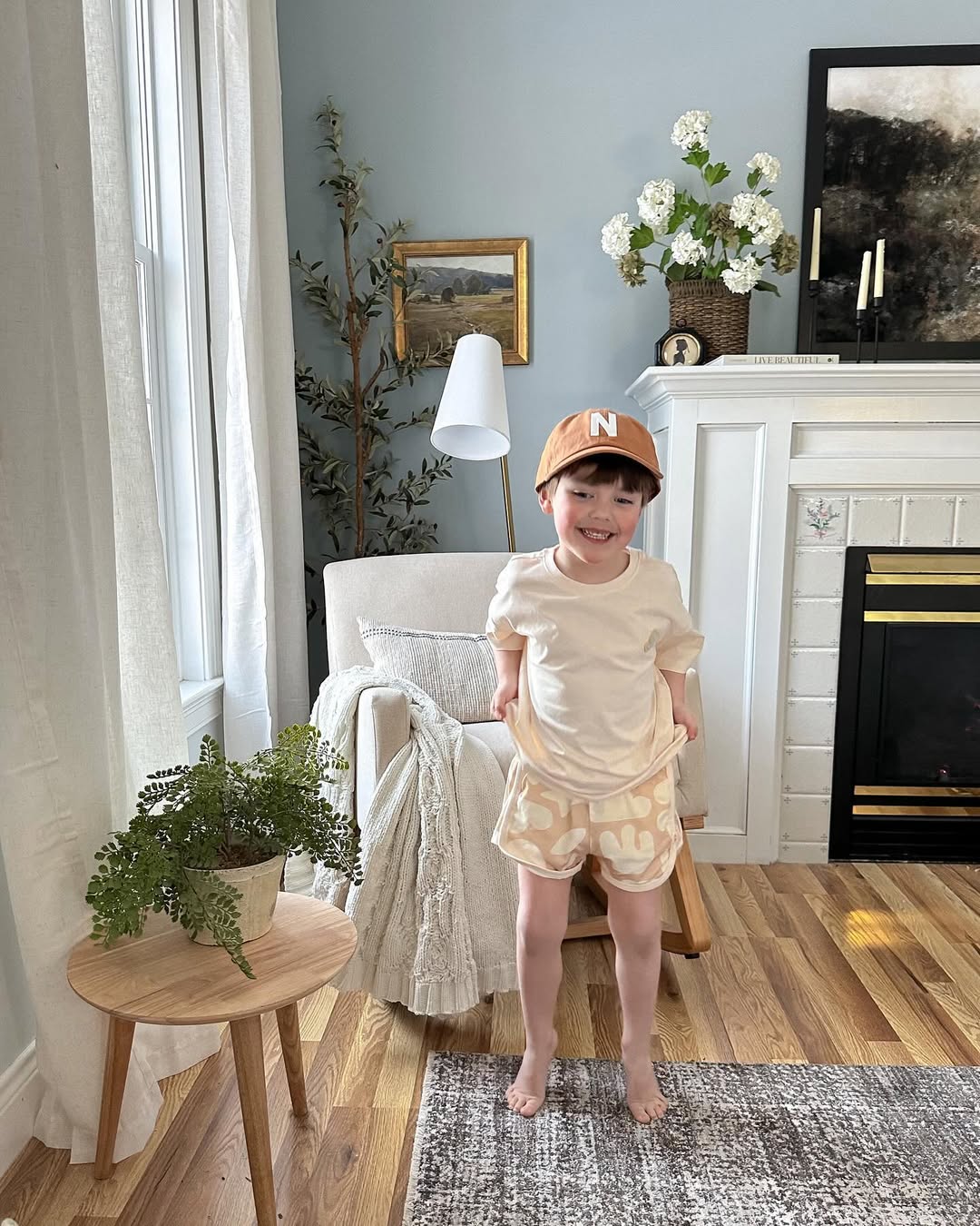 Terra Cotta Letter Baseball Hat