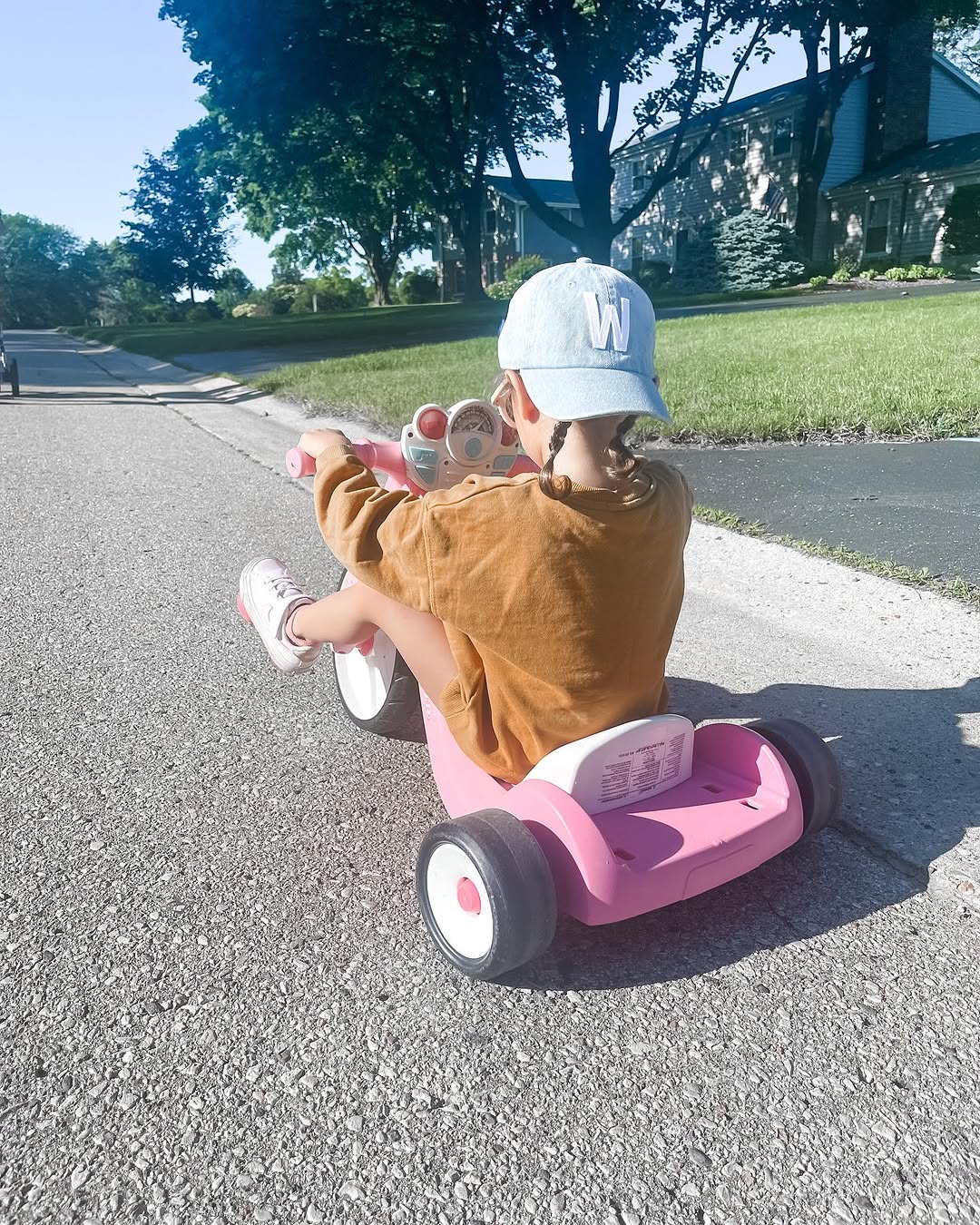 Denim Letter Baseball Hat
