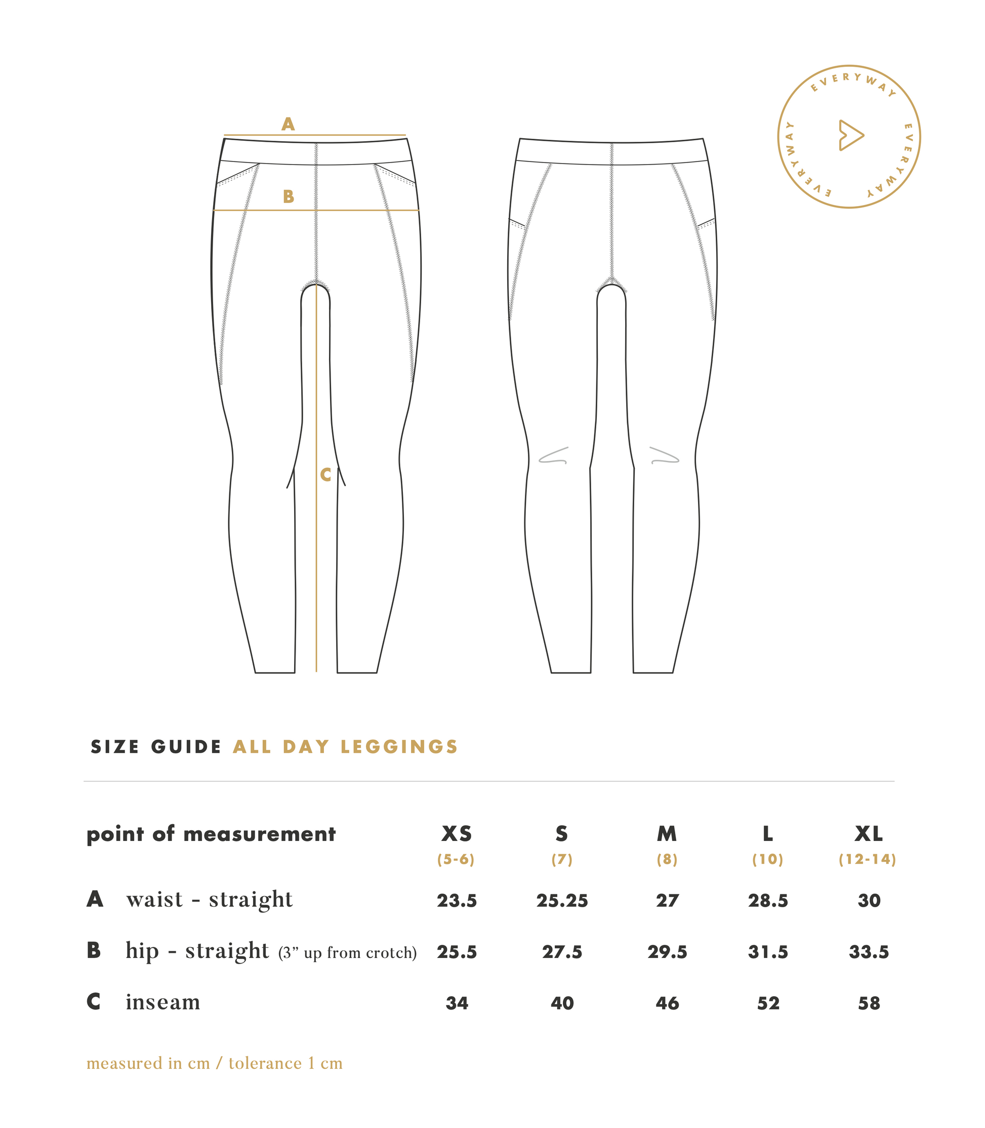 Linear Graphic Leggings