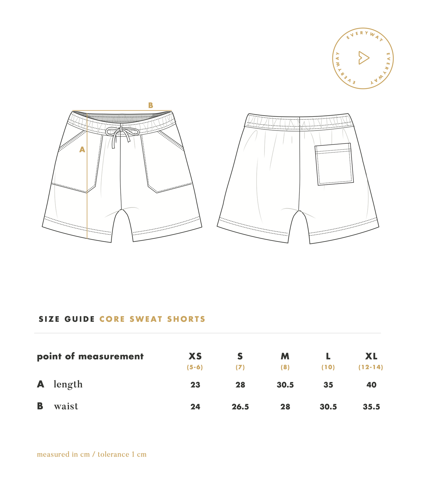 Core Sweat Shorts in Pine